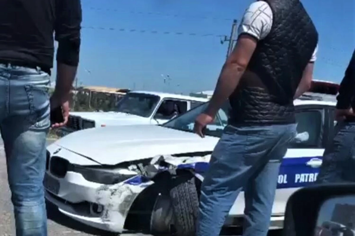 Bakıda YPX avtomobili ağır qəzaya düşdü - VİDEO