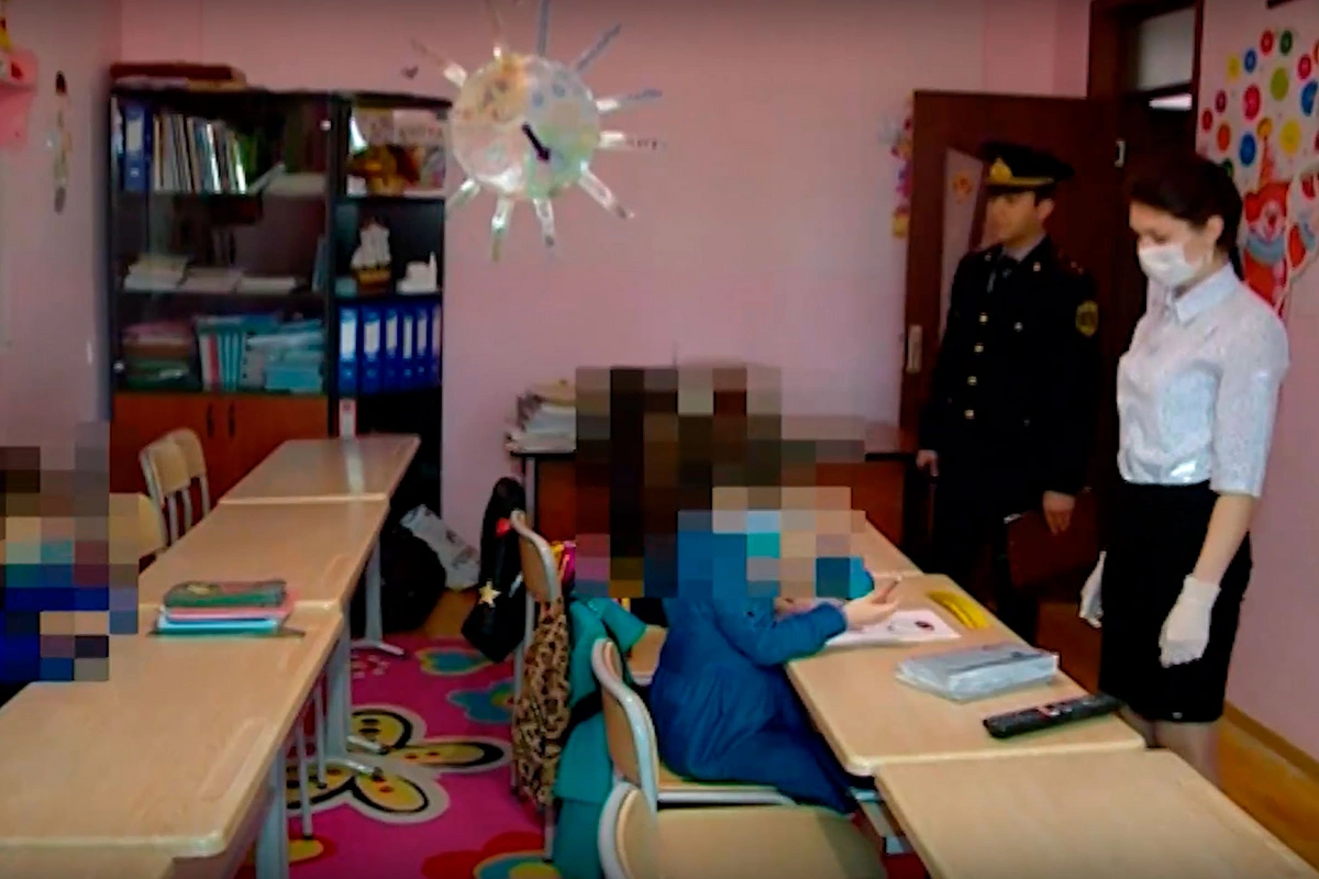 Gəncədə karantin rejimini pozan tədris mərkəzi aşkarlandı - FOTO/VİDEO