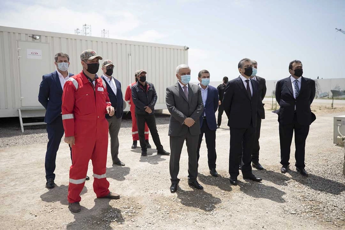 SOCAR-ın prezidenti CDC şirkətinin karantin düşərgəsi ilə tanış olub - FOTO