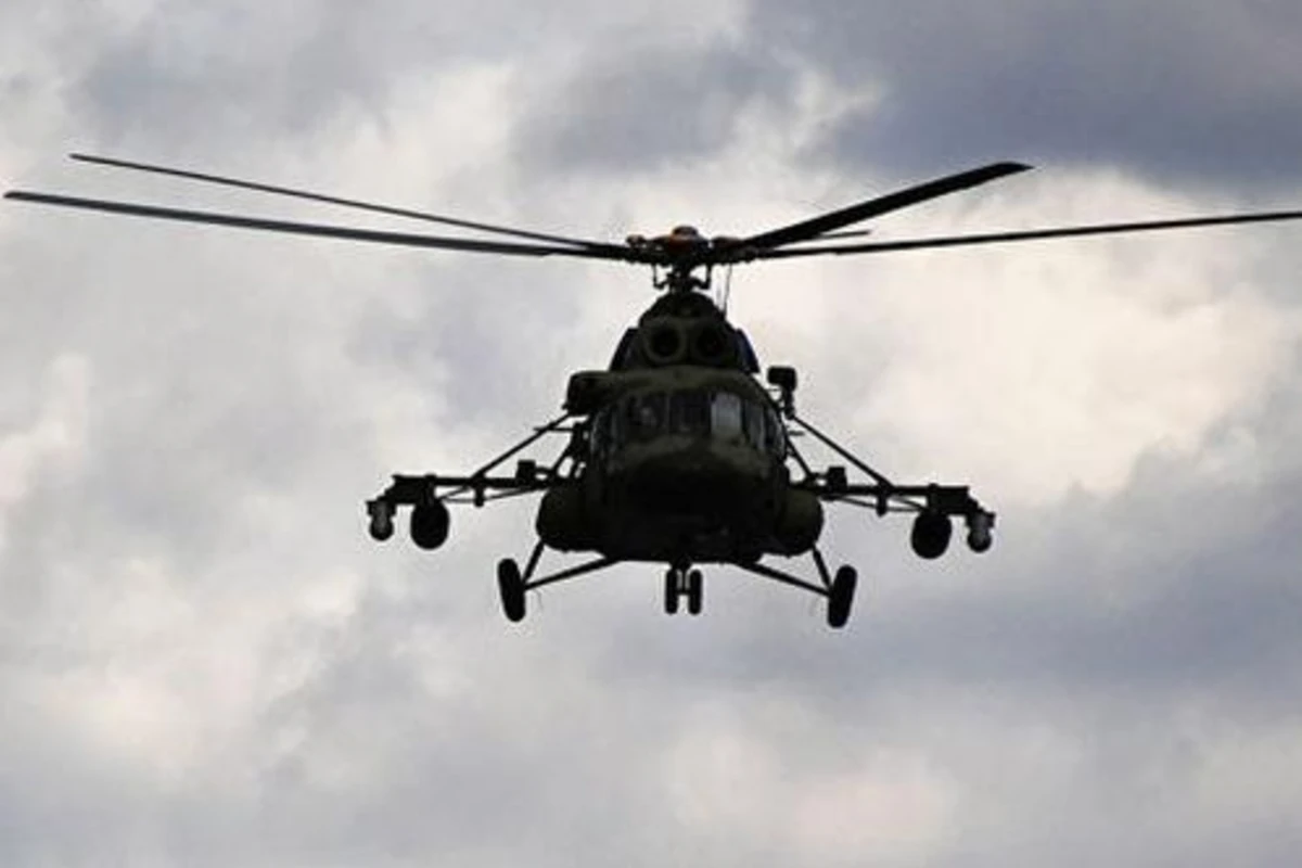 Rusiyada hərbi helikopter qəzaya uğrayıb, ölənlər var
