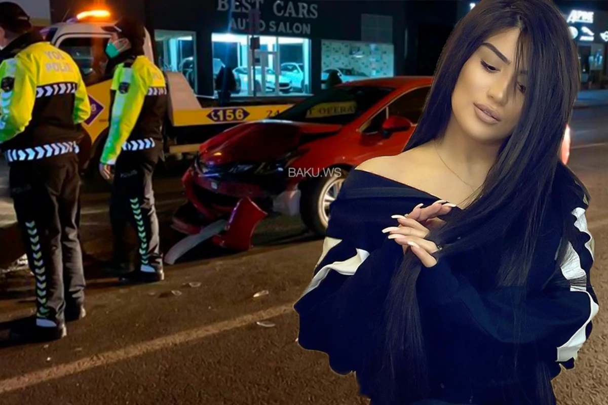 В Баку известная певица попала в аварию - ВИДЕО