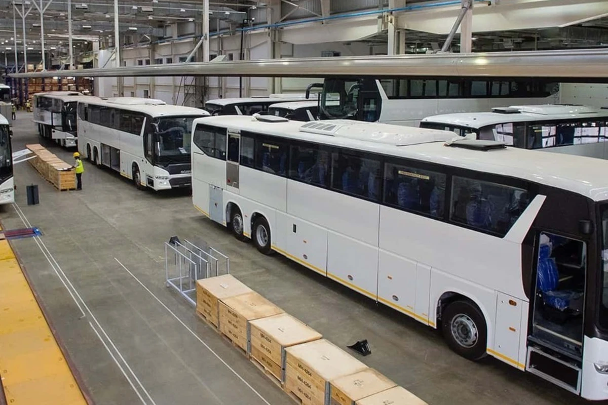 Азербайджан впервые произведет автобусы в этом году