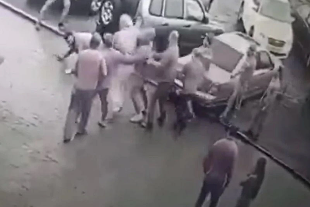 Массовая драка со стрельбой в Москве - ВИДЕО