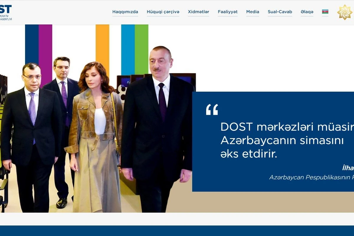 DOST Agentliyinin saytı təqdim olundu - VİDEO