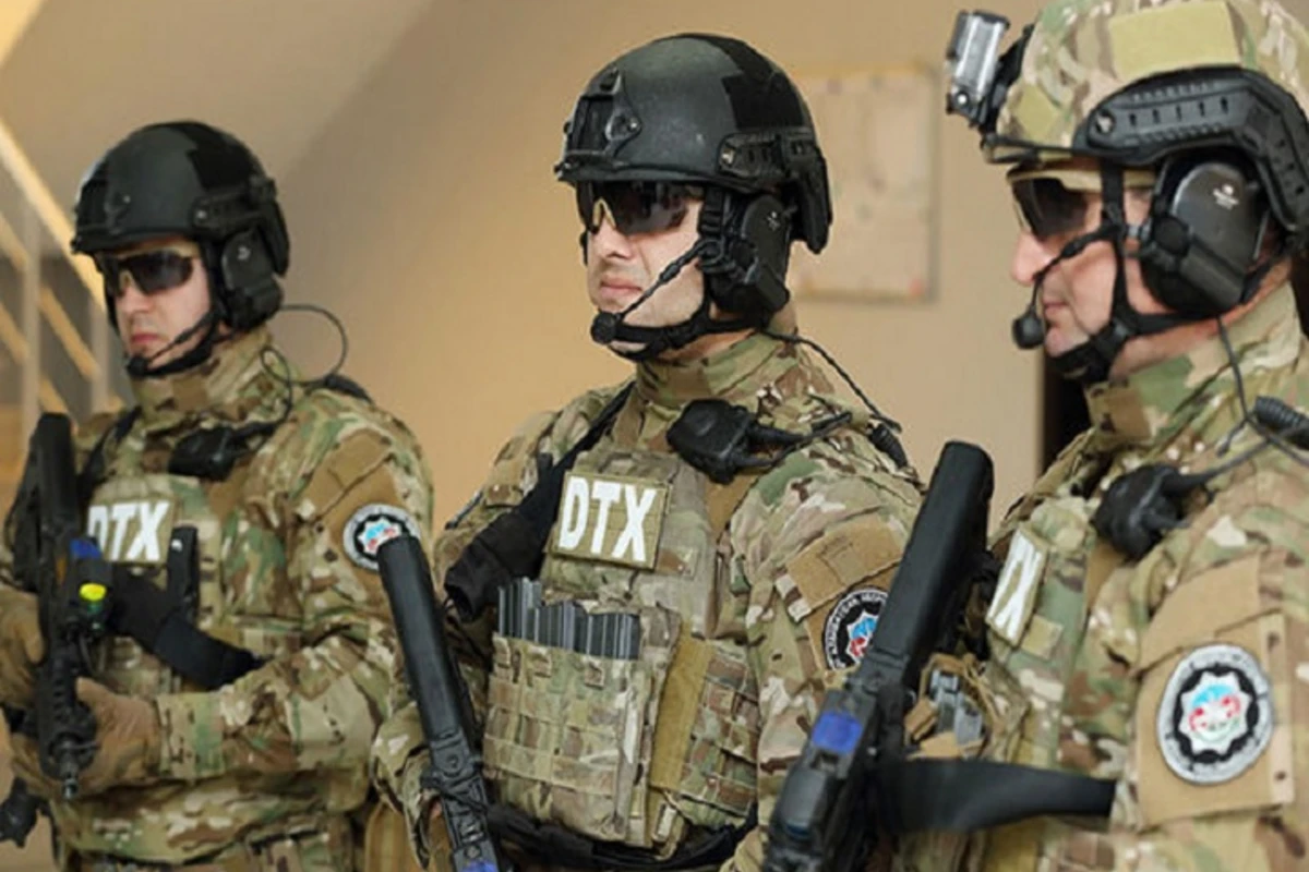 DTX-nin Dövlət Sərhəd Xidmətində keçirdiyi əməliyyatın görüntüləri yayıldı - VİDEO