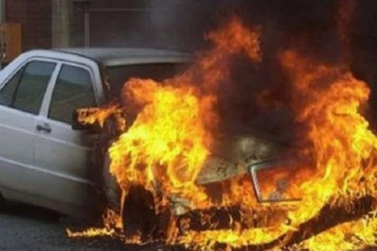 Volkswagen yandı Volkswagen yandı