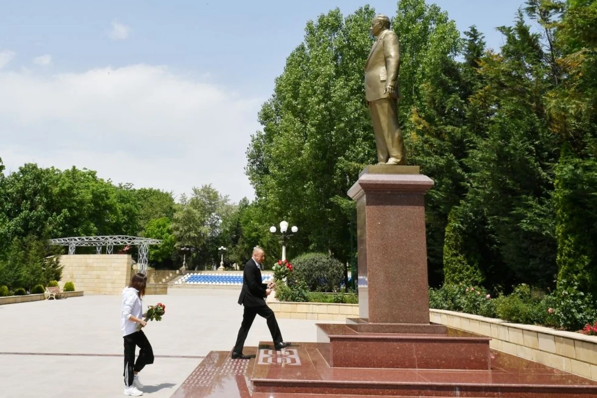 Ильхам Алиев и Мехрибан Алиева посетили Шамахинский район
