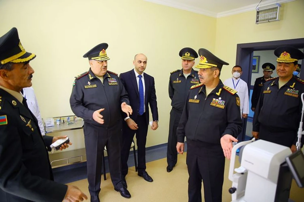 Закир Гасанов на открытии нового корпуса Главного клинического госпиталя - ВИДЕО