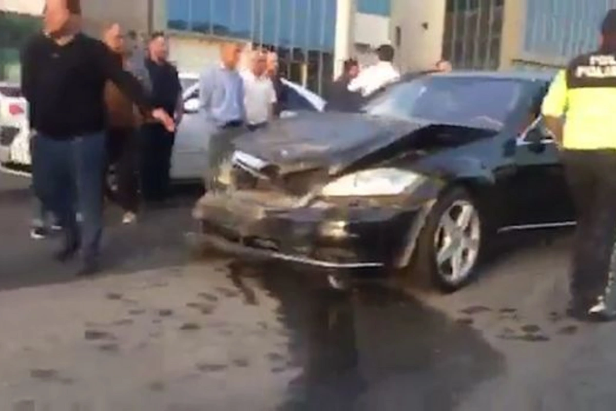 Bakı-Sumqayıt yolunda baş verən qəza tıxaca səbəb oldu - VİDEO