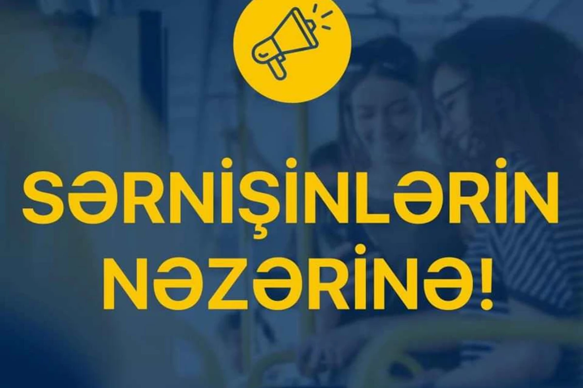 1 iyunda iki marşrutun istiqaməti dəyişdiriləcək 1 iyunda iki marşrutun istiqaməti dəyişdiriləcək