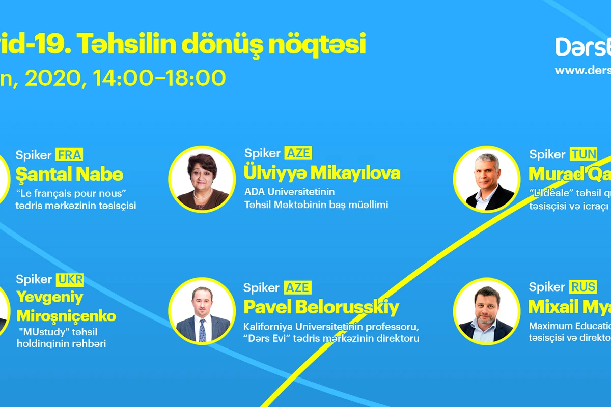 Covid-19. Təhsilin dönüş nöqtəsi Beynəlxalq onlayn-konfrans