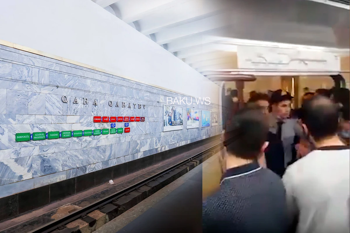 Bakı metrosunda polislə sərnişinlər arasında qalmaqal - VİDEO - YENİLƏNİB Bakı metrosunda polislə sərnişinlər arasında qalmaqal - VİDEO - YENİLƏNİB