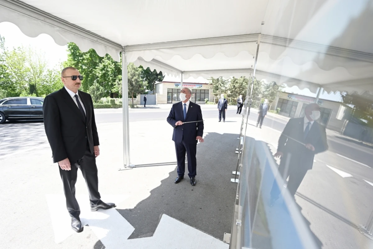 Prezident avtomobil yolunun açılışında iştirak edib - FOTO