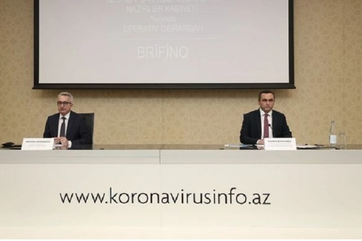 Azərbaycanda koronavirus və karantin rejimi ilə bağlı son vəziyyət açıqlanır - CANLI YAYIM