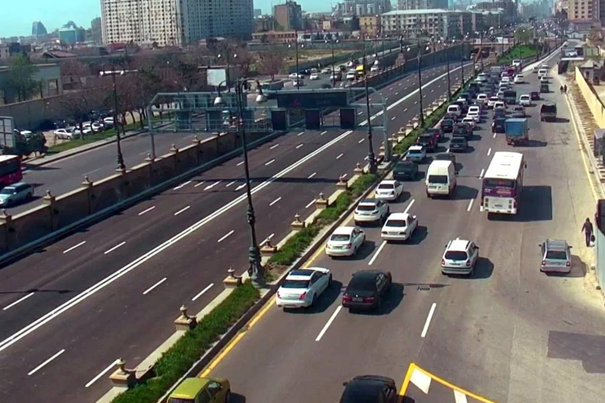 ДТП на проспекте Гейдара Алиева, образовался затор