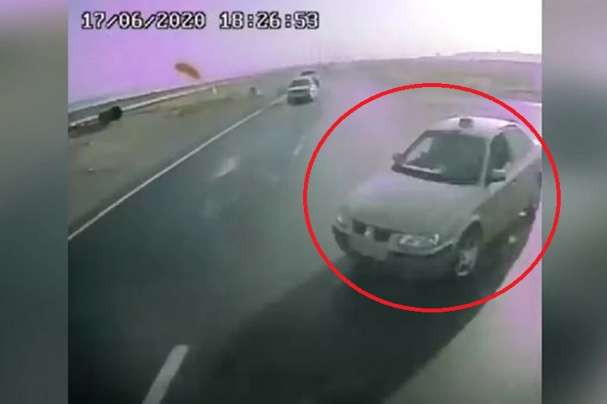 Bakıda taksi avtobusla toqquşdu – ANBAAN VİDEO