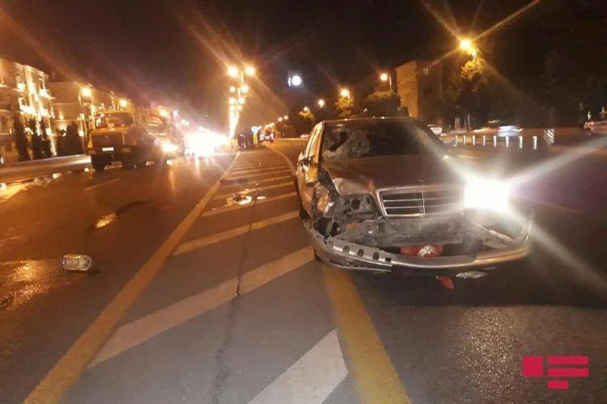 В Баку автомобиль сбил насмерть сотрудника ОАО Азерсу - ФОТО