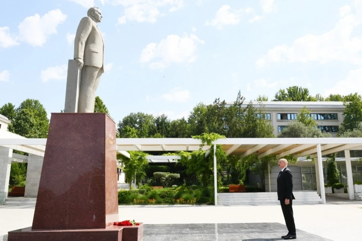 Prezident Mingəçevirdə səfərdədir