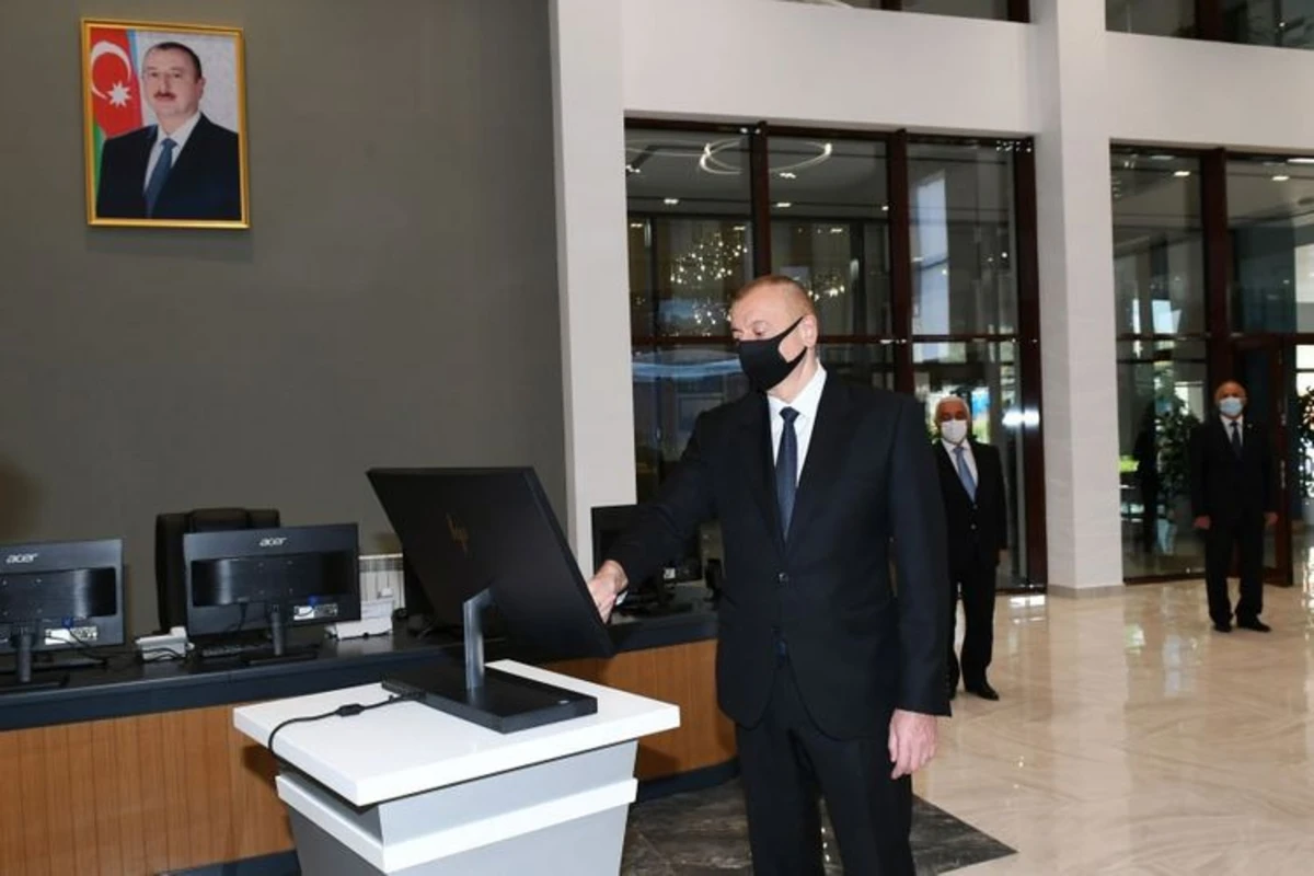 “Azərbaycan” İES əsaslı yenidənqurmadan sonra istifadəyə verilib “Azərbaycan” İES əsaslı yenidənqurmadan sonra istifadəyə verilib