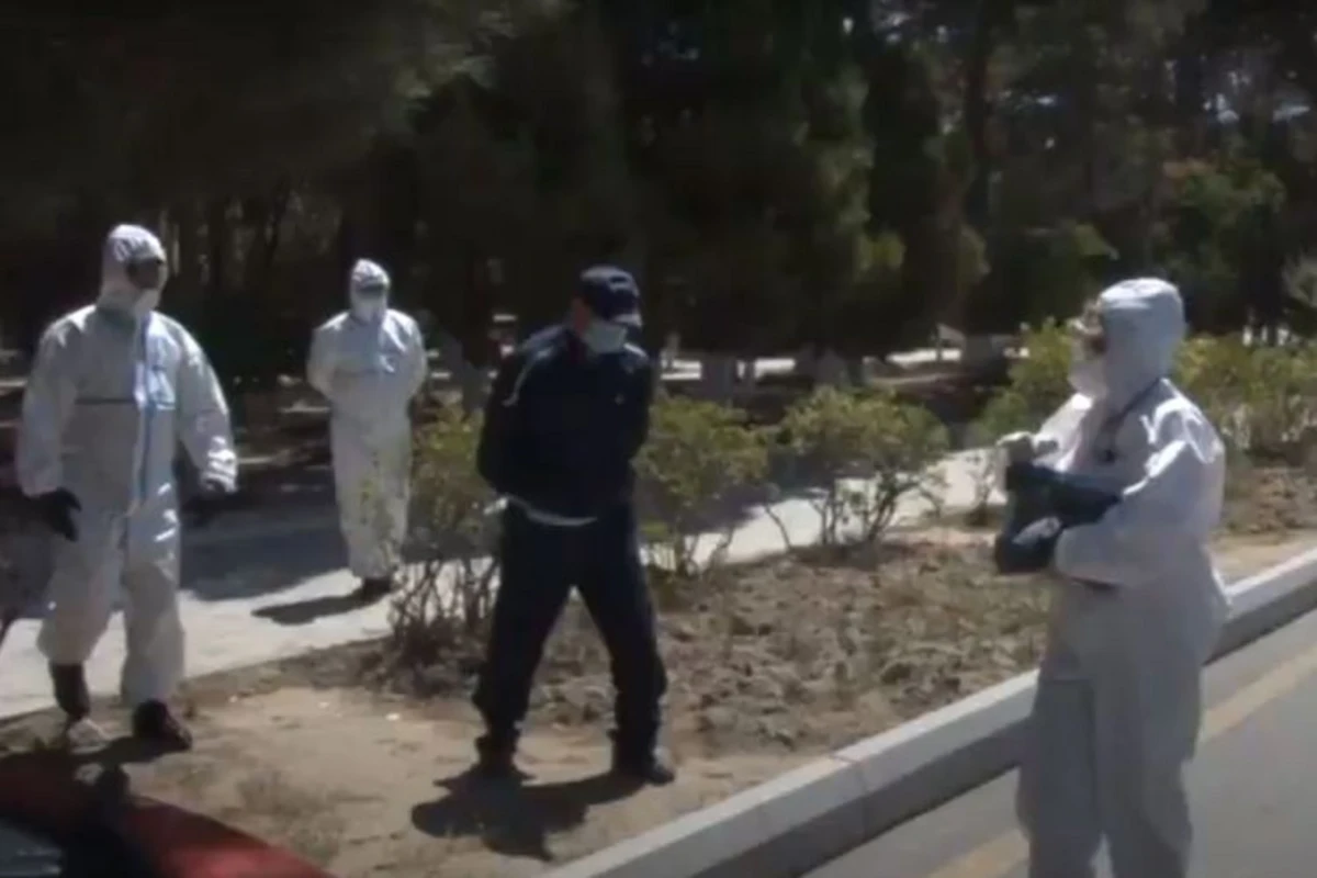 Sumqayıtda küçəyə çıxan koronavirus xəstəsinə cinayət işi başlanıldı - VIDEO