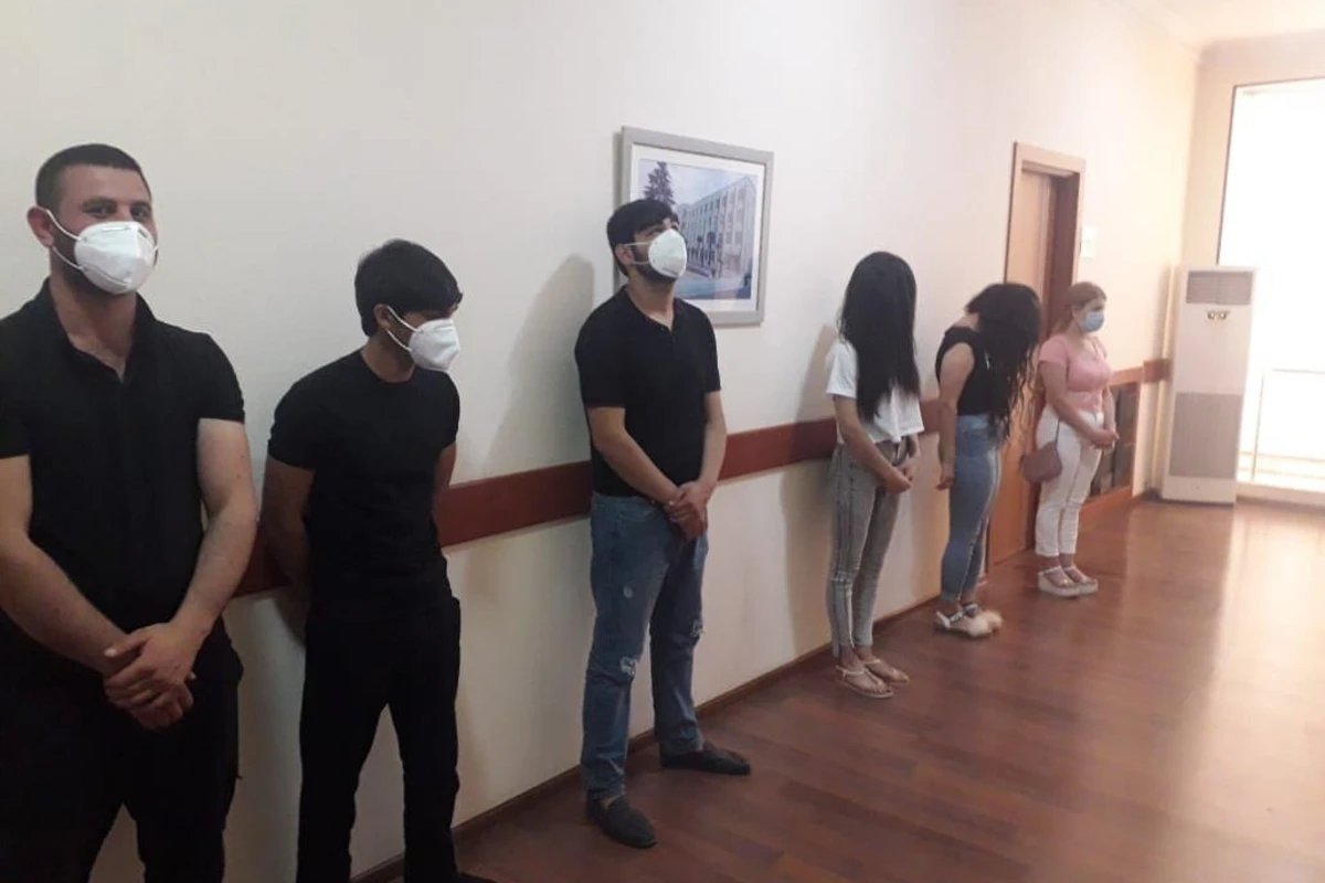 Samuxda piknik edənlər cərimələnib - FOTO Samuxda piknik edənlər cərimələnib - FOTO