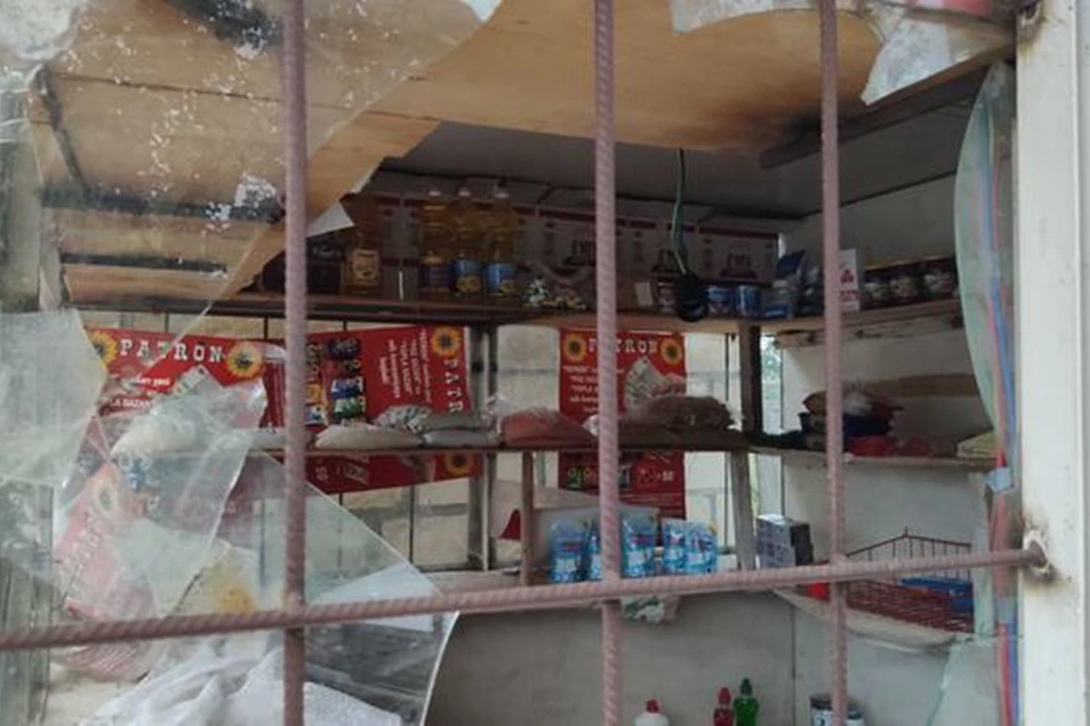ВИДЕОРЕПОРТАЖ с места, подвергшегося обстрелу противника в Товузе