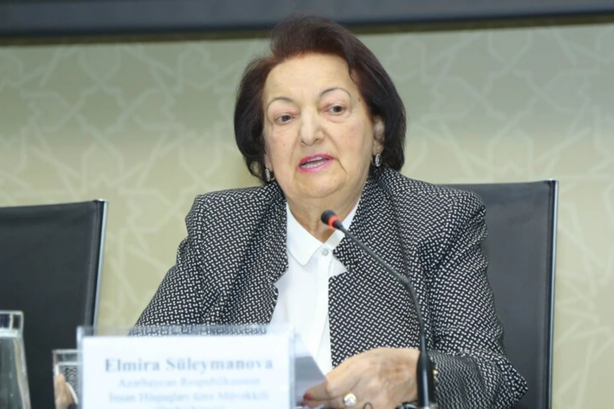 Prezident Elmira Süleymanova ilə bağlı sərəncam imzaladı Prezident Elmira Süleymanova ilə bağlı sərəncam imzaladı