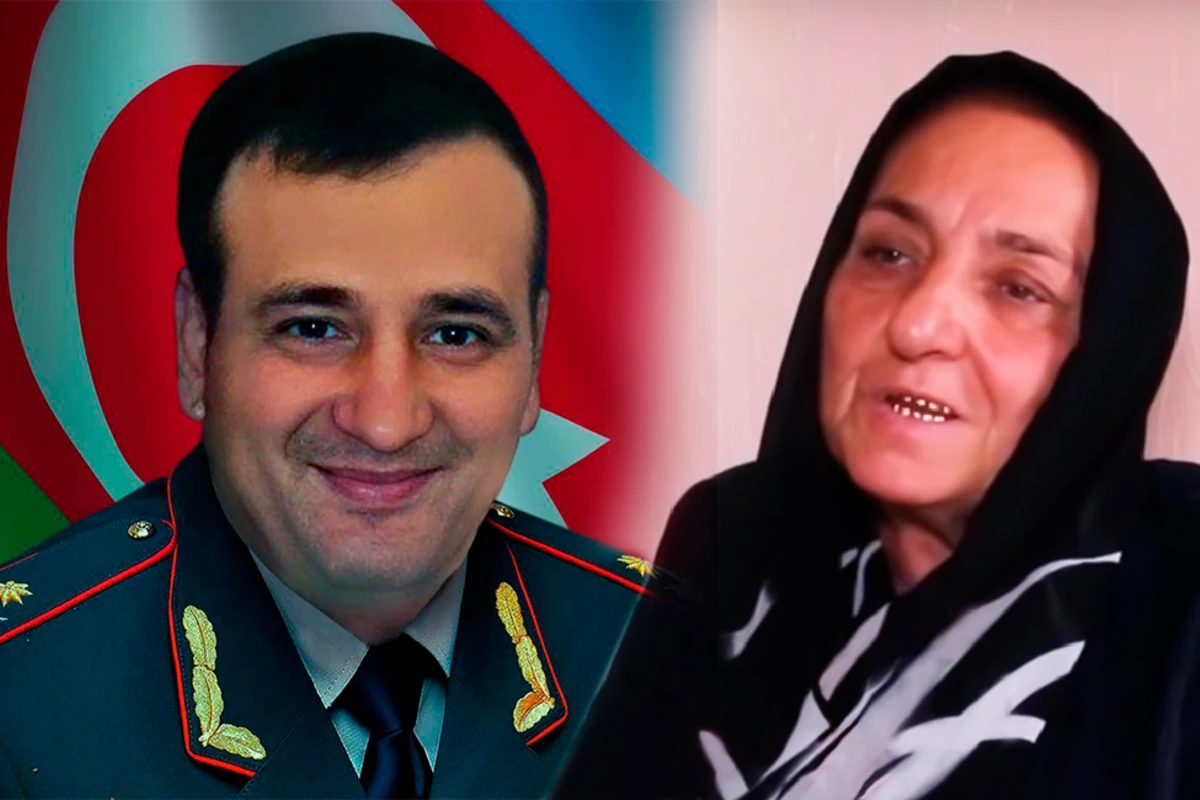 Şəhid general Polad Həşimovun anası ilə VİDEOMÜSAHİBƏ