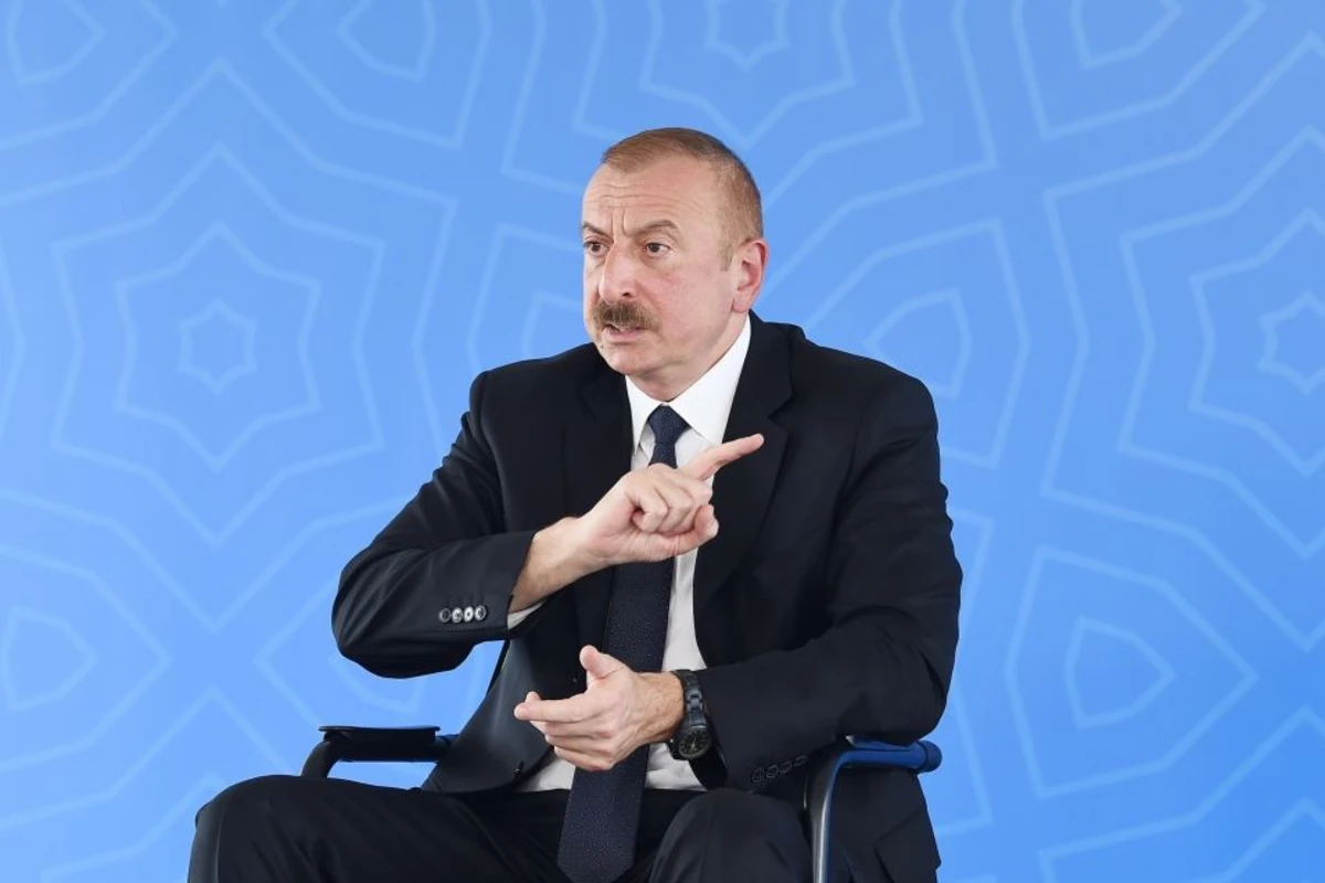 İlham Əliyev: Azərbaycan Xalq Cəbhəsinin üzvləri bundan istifadə edib iğtişaş yaratmağa cəhd etdilər