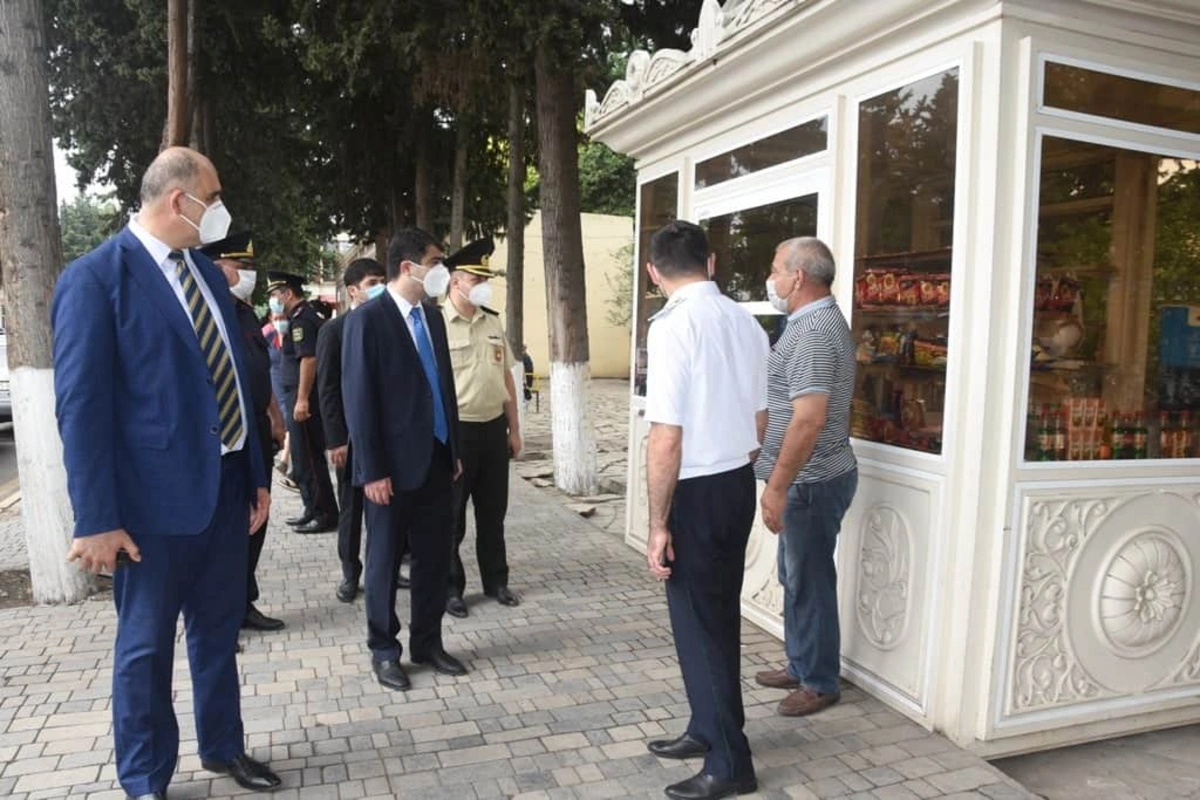 İcra başçısı koronavirusa qarşı reydlərdə iştirak etdi - FOTO
