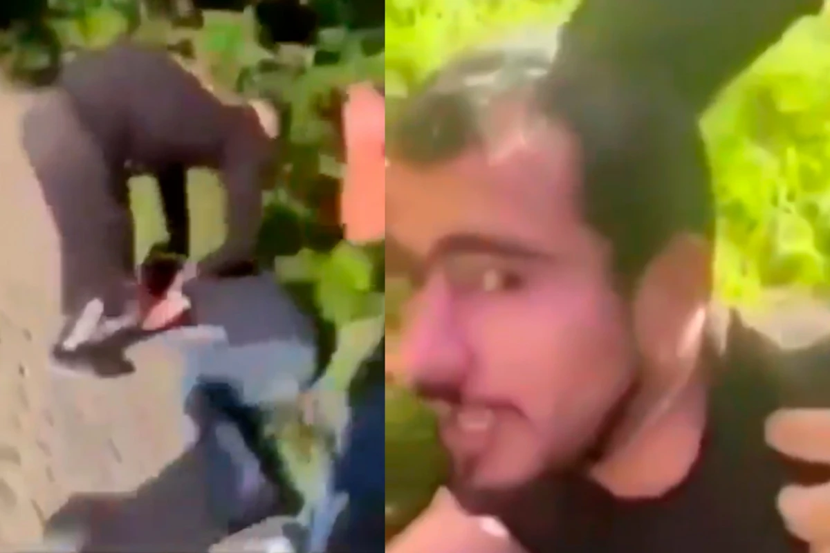 Erməni qız döyülən azərbaycanlıdan üzr istədi: Ermənilərin etdiyi kişilikdən deyil - FOTO