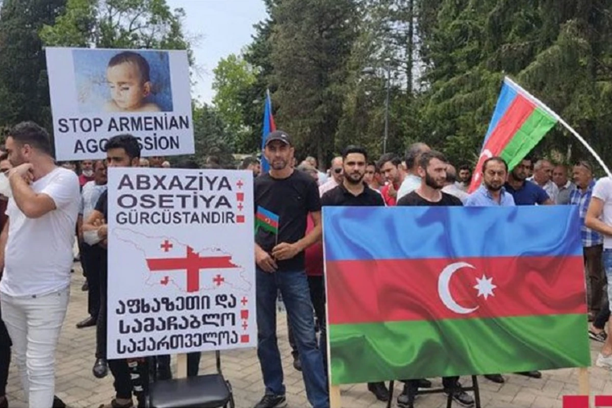 Marneulidə İşğala son - Qarabağa azadlıq, sonra sülh aksiyası keçirilir - FOTO