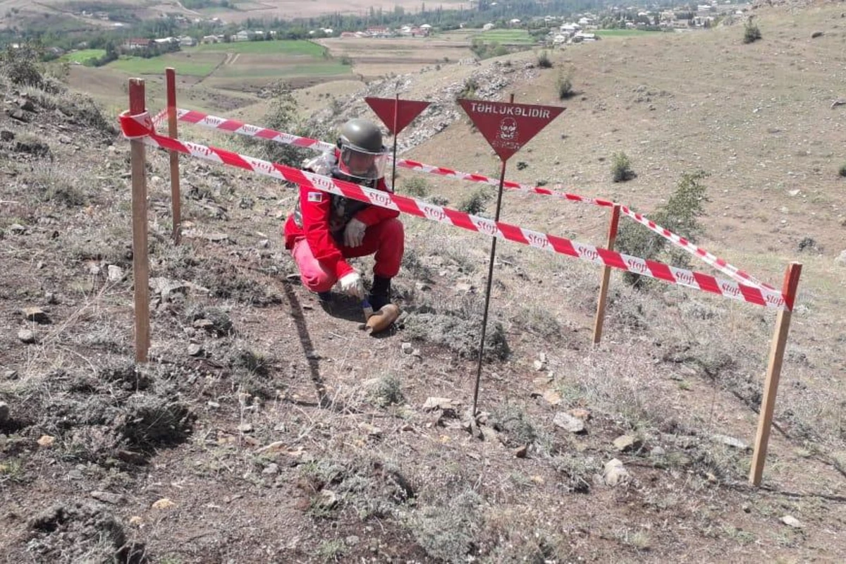 Tovuzda top mərmisi aşkarlandı