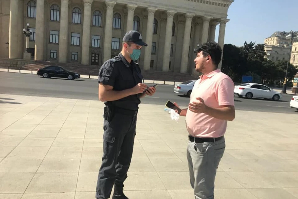 Tibbi maska taxmayan şəxslər CƏRİMƏLƏNİB