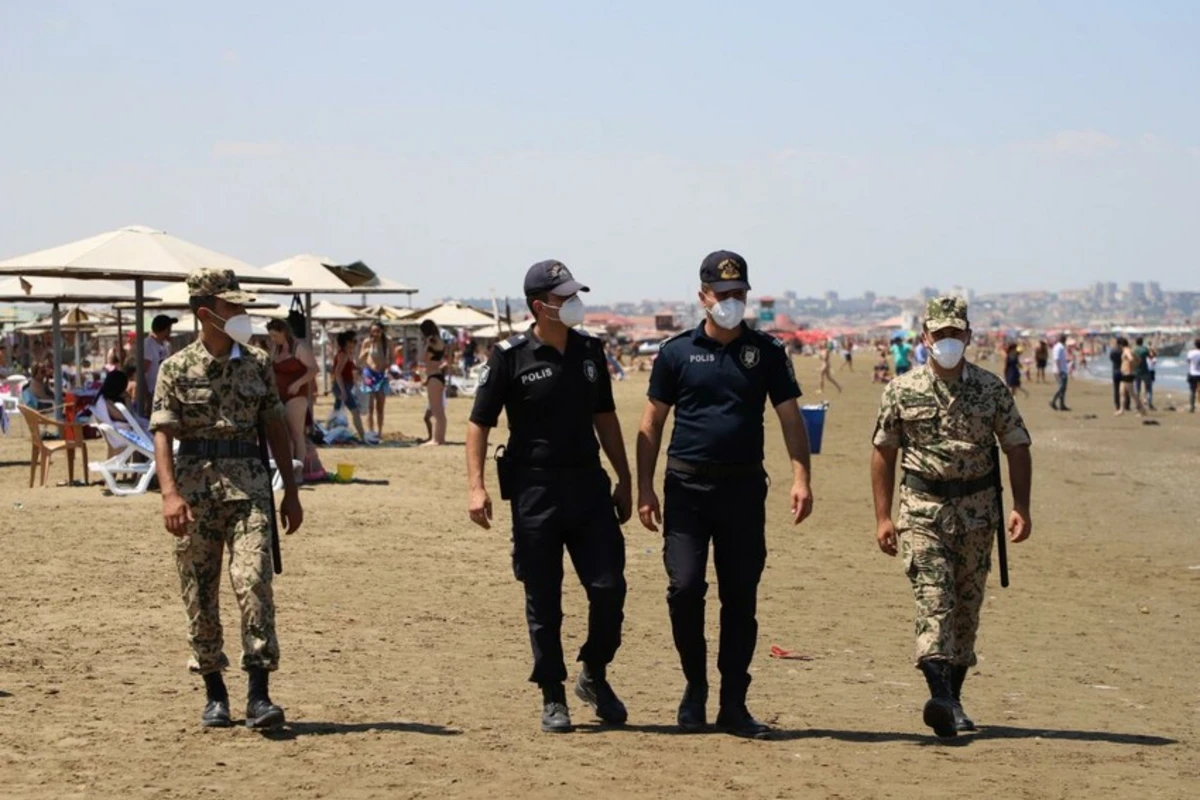 Bakı polisi çimərliklərdə nəzarət-profilaktik tədbirlər keçirir