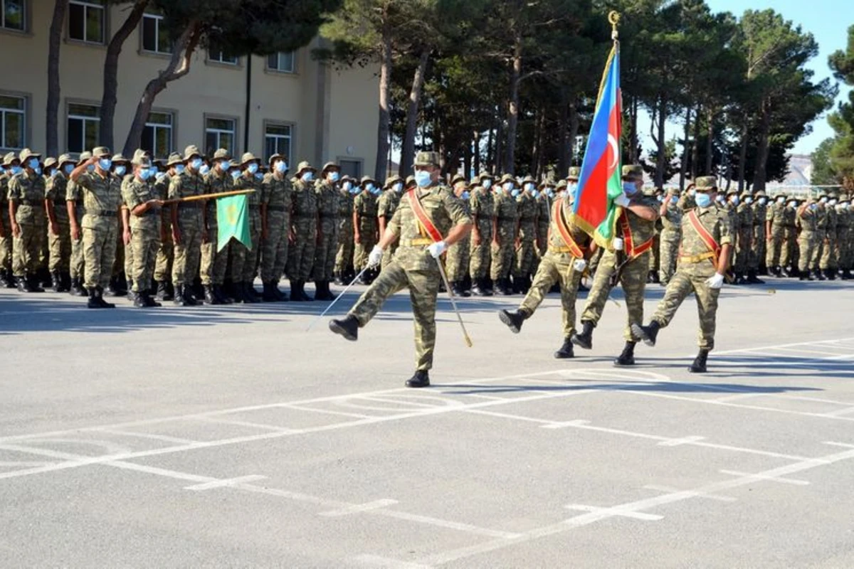 Azərbaycan Ordusunda andiçmə mərasimi keçirilib - FOTO