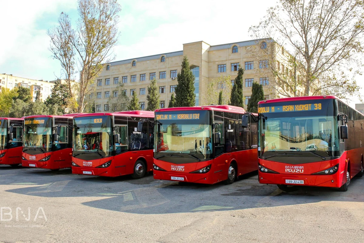 Rekord sayda avtobus xəttə buraxılıb - YENİLİK Rekord sayda avtobus xəttə buraxılıb - YENİLİK