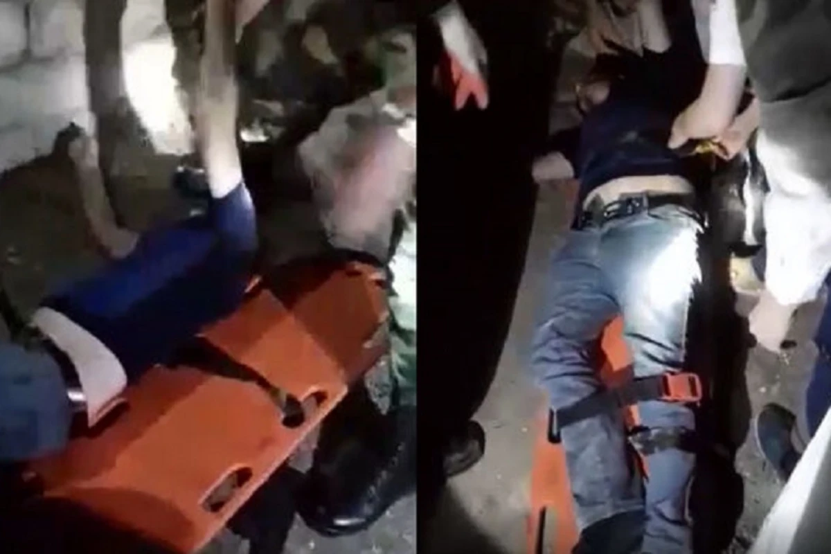 Bakıda kişi liftin şaxtasına yıxıldı - VİDEO Bakıda kişi liftin şaxtasına yıxıldı - VİDEO