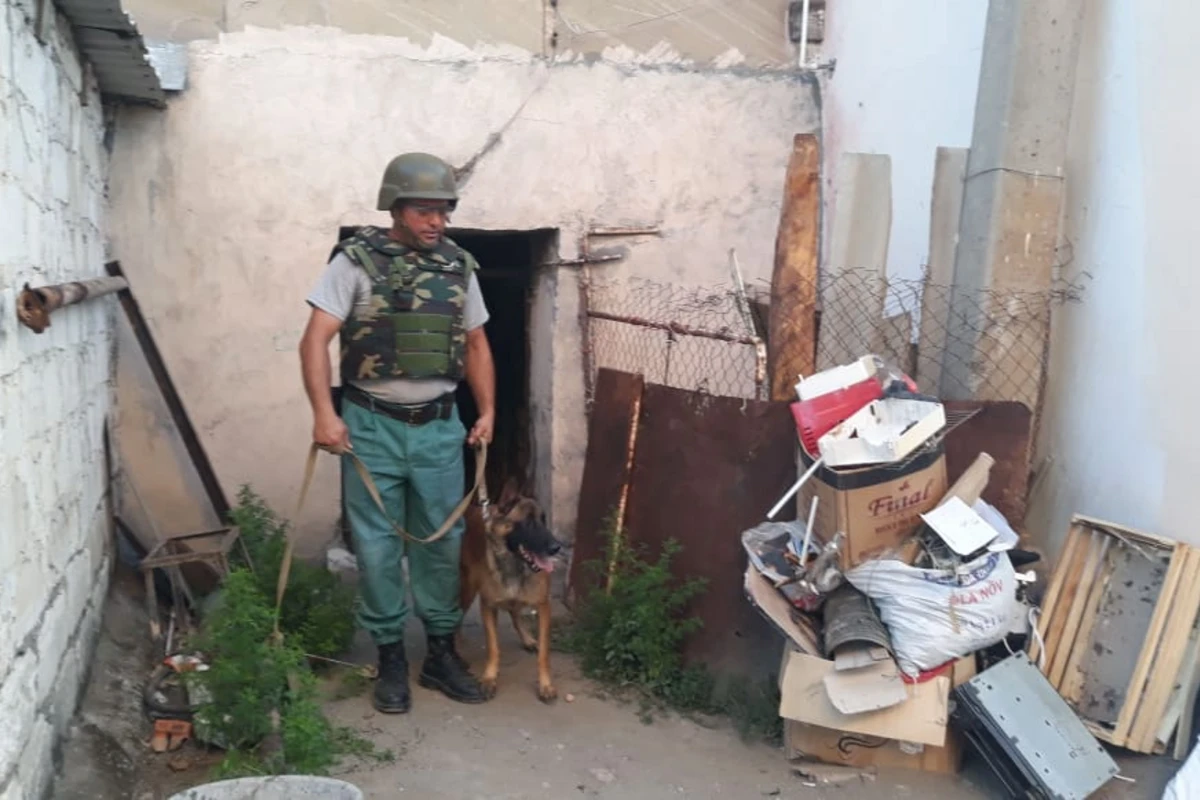 Tovuzda yaşayış binasının zirzəmisindən mərmi tapıldı - Sakinlər təxliyə edildi - FOTO Tovuzda yaşayış binasının zirzəmisindən mərmi tapıldı - Sakinlər təxliyə edildi - FOTO