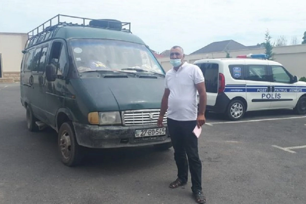 Sərnişin daşıyan sürücü məsuliyyətə cəlb olundu - FOTO