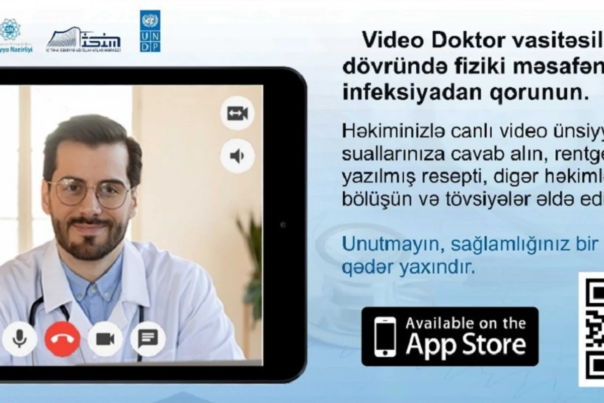 Azərbaycan səhiyyəsində YENİLİK - “Video Doktor”a müalicə olunun Azərbaycan səhiyyəsində YENİLİK - “Video Doktor”a müalicə olunun