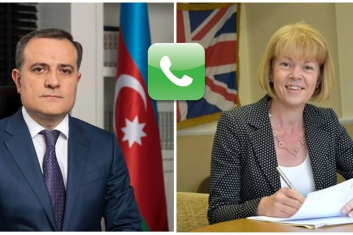 Ceyhun Bayramov Böyük Britaniyanın Dövlət Naziri ilə danışıb