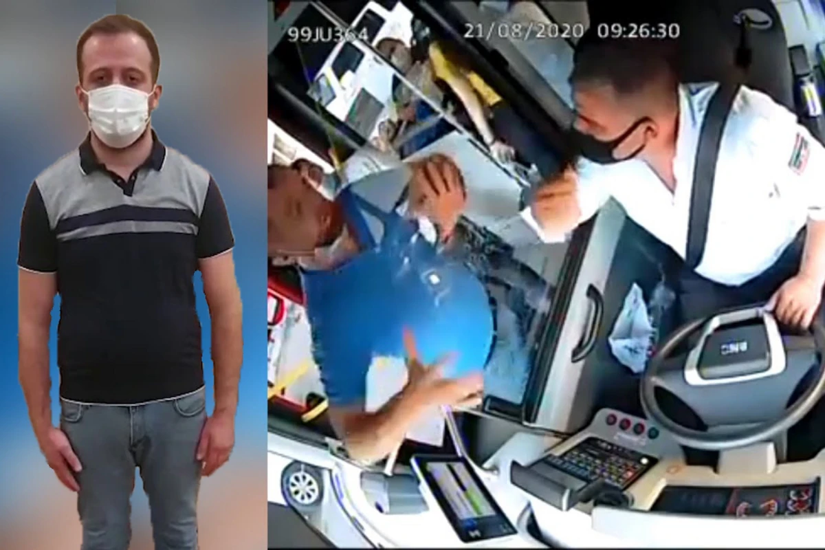 Avtobusda sürücünü vuran sərnişinlə bağlı QƏRAR VERİLDİ - VİDEO