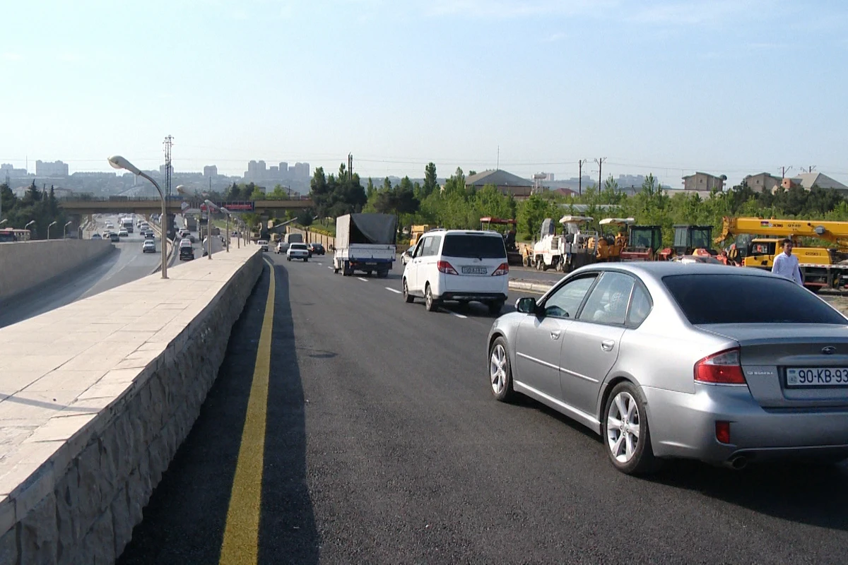 Bakı-Sumqayıt yolunda hərəkət qismən məhdudlaşdırılacaq
