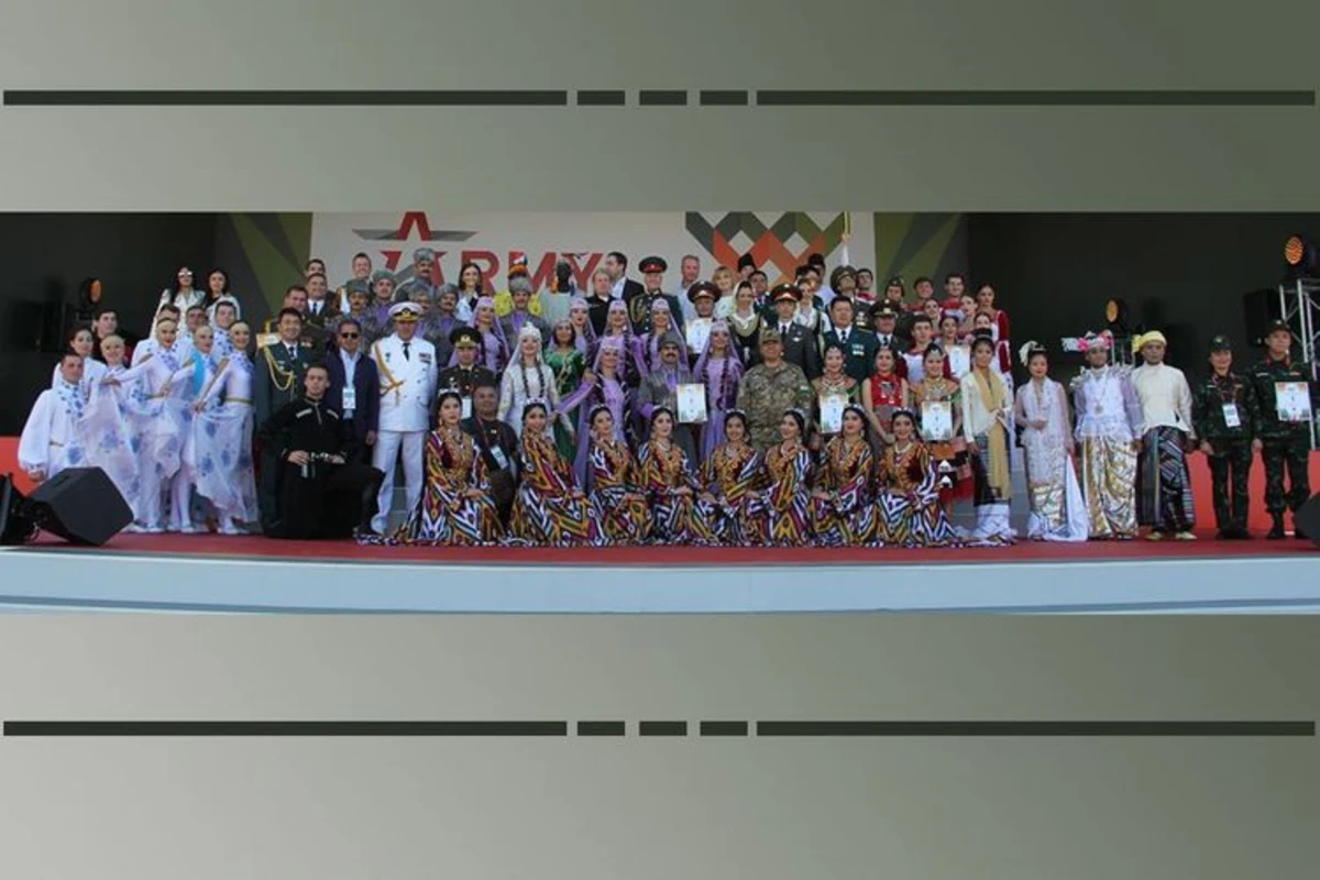 Azərbaycan hərbçiləri Moskvadakı festivalda birinci yerə layiq görülüb - FOTO