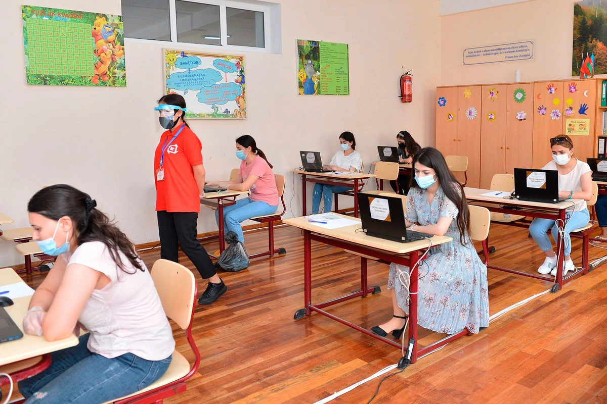 Daha bir rayonda eyni sinifdən 6 şagird 600-dən çox bal topladı - FOTO