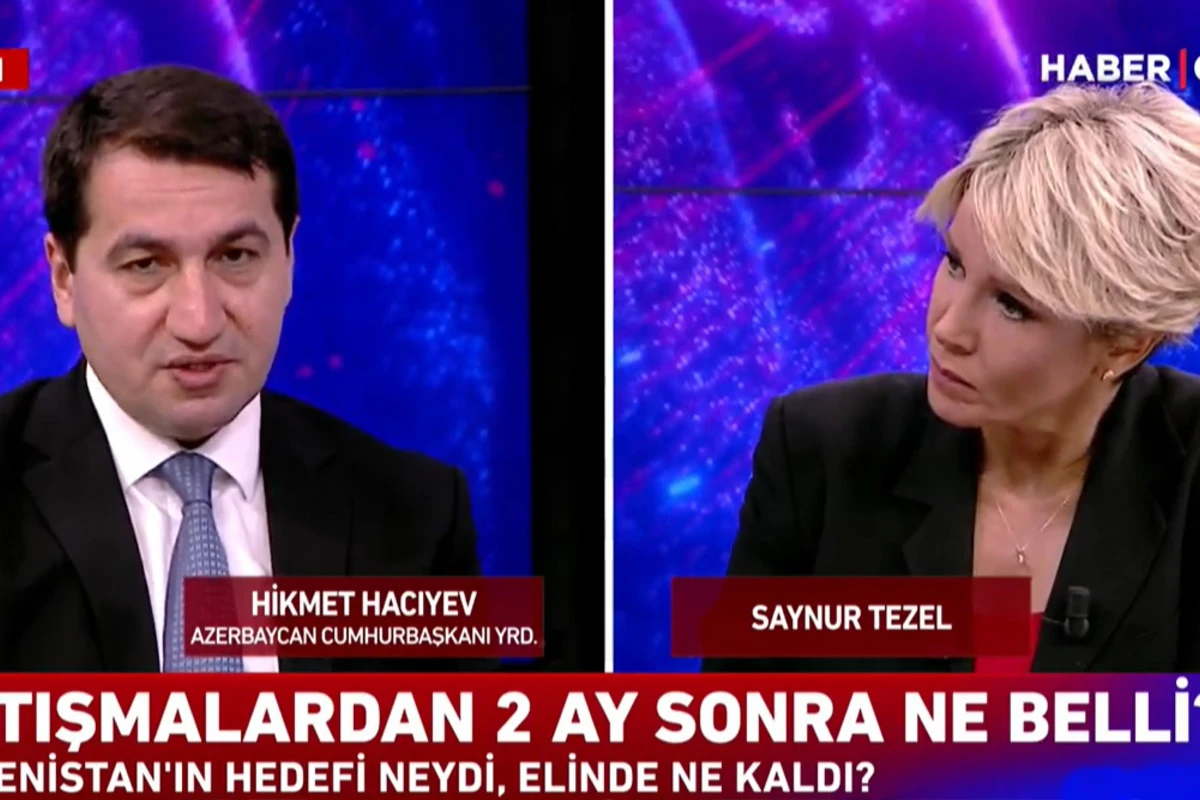 Хикмет Гаджиев в эфире турецкого телеканала Haber Global рассказал об агрессии Армении - ВИДЕО