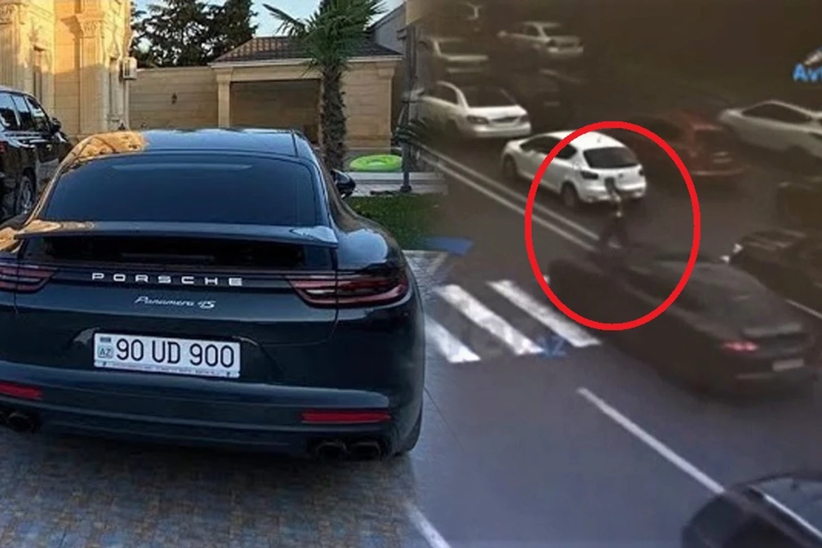 Bakıda protiv sürüb keçiddə adam vuran Porschenin 16 yaşlı sürücüsü kimdir? - VİDEO