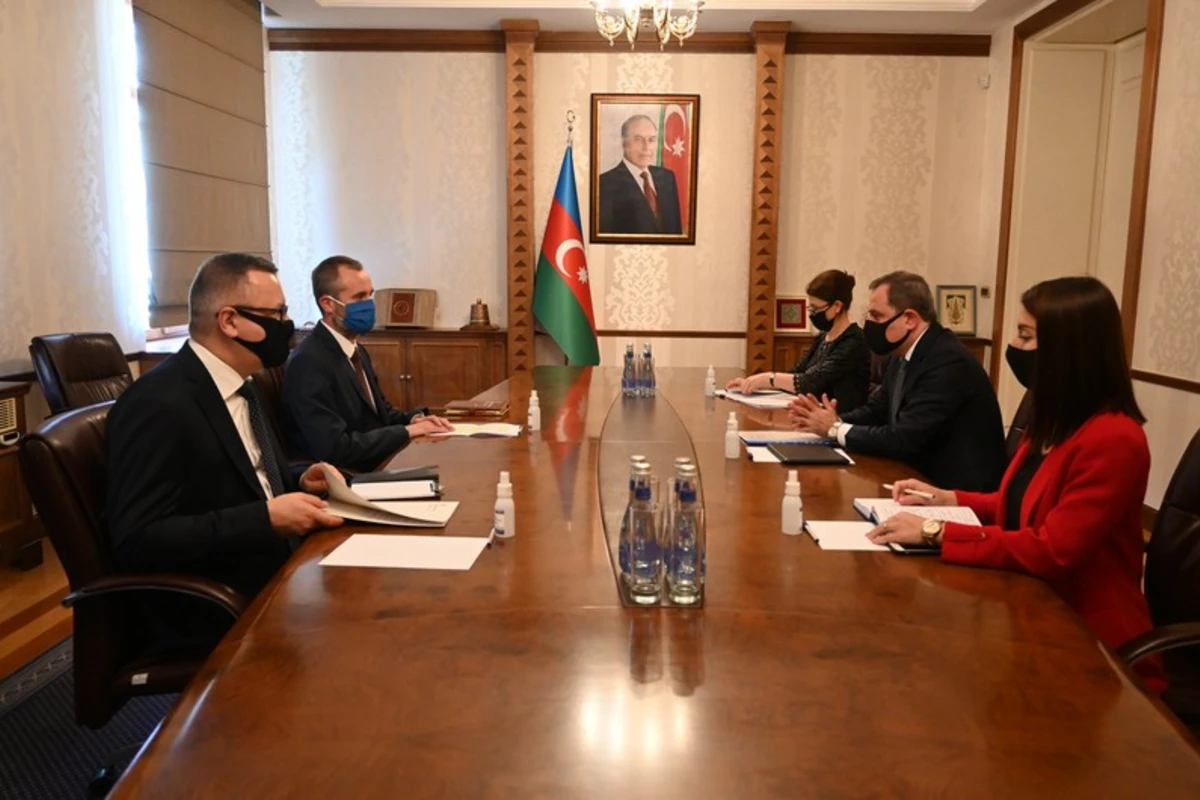 Ceyhun Bayramov Polşanın Azərbaycandakı səfiri ilə görüşüb