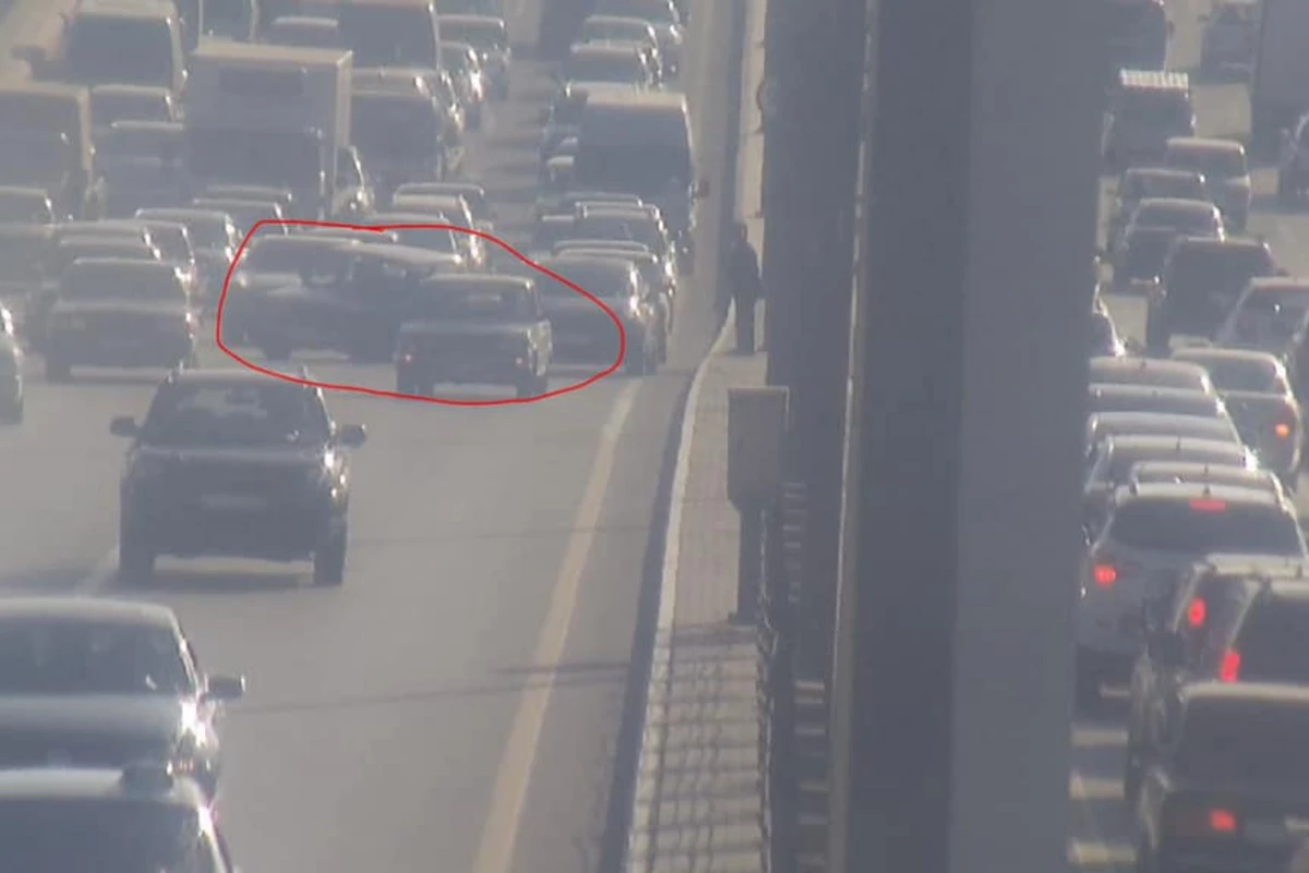 Bakıda qəza sıxlıq yaratdı